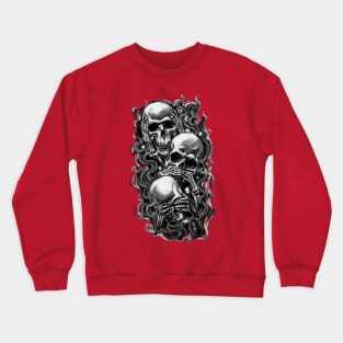 Hear No Evil monochrome Crewneck Sweatshirt